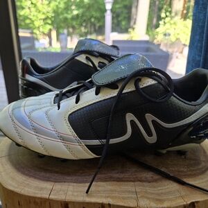 Soccer Shoes, Size 8 Women, Size 7 Men.  White And Black, Mitre